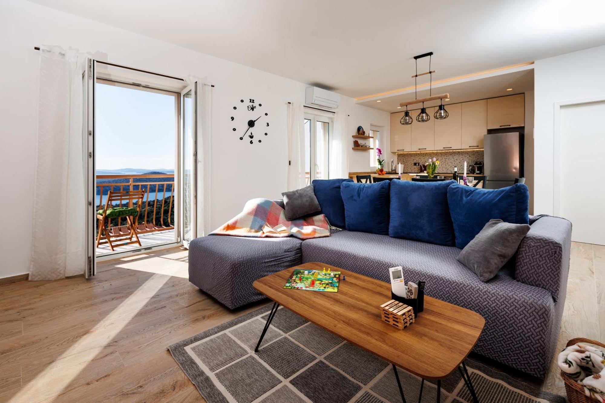 Summer Breeze Apartment - Quiet Place With A Spectacular View And A Garden Szybenik Zewnętrze zdjęcie